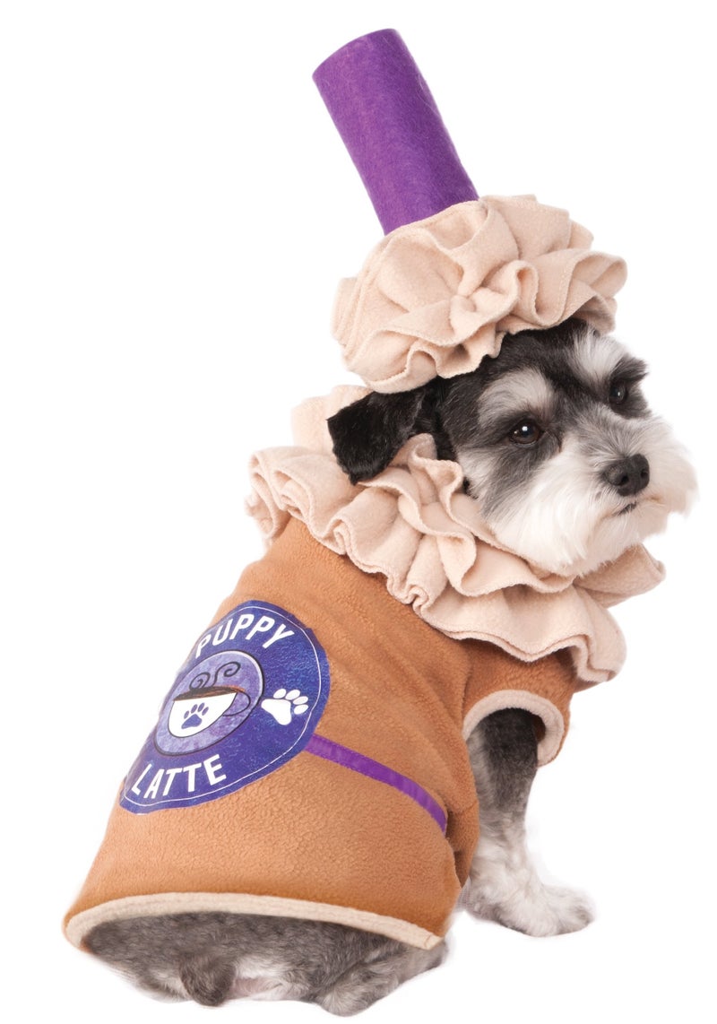 Rubies Puppy Latte Pet Costume for Dogs or Cats, Small - Image 1